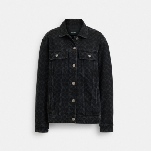 COACH Signature Denim Jacket