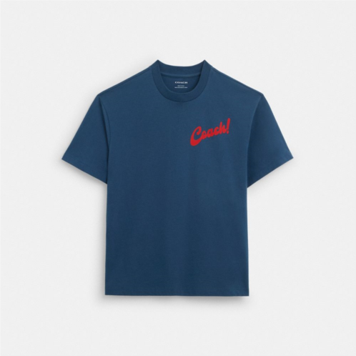 COACH Boardwalk Specials T Shirt In Organic Cotton