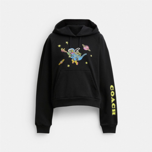 Cosmic Coach Rexy Print Raglan Hoodie