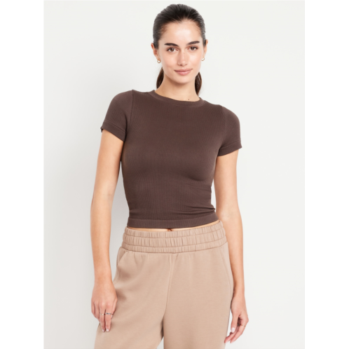 OldNavy Exhale Seamless Fitted Rib T-Shirt
