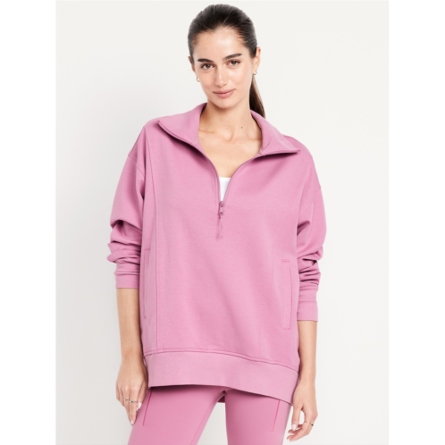 OldNavy Dynamic Fleece Half-Zip Tunic Sweatshirt
