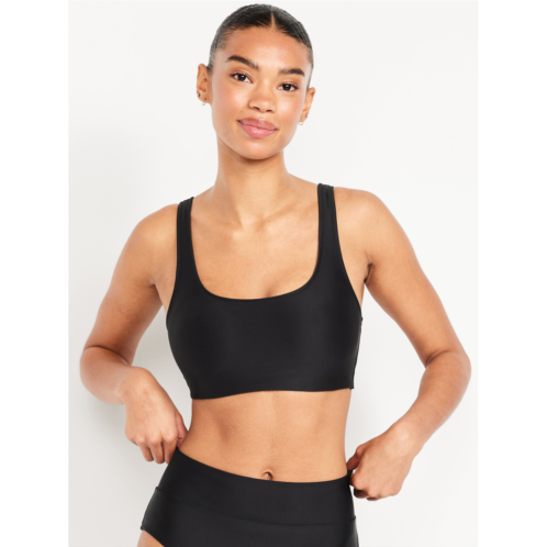 OldNavy Matte Scoop-Neck Bikini Swim Top