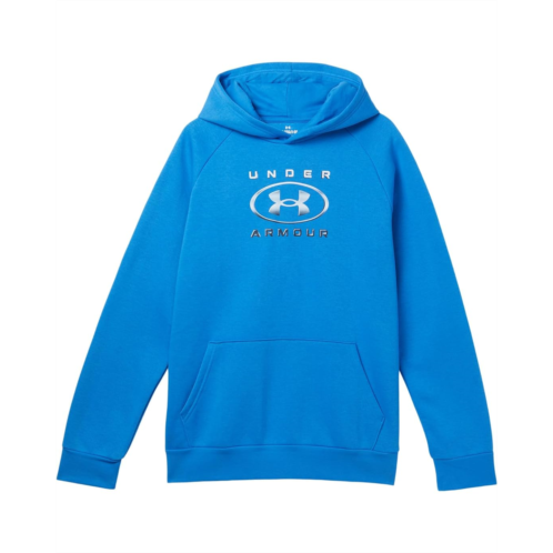 Under Armour Kids Rival Fleece Chrome Logo Hoodie (Big Kids)