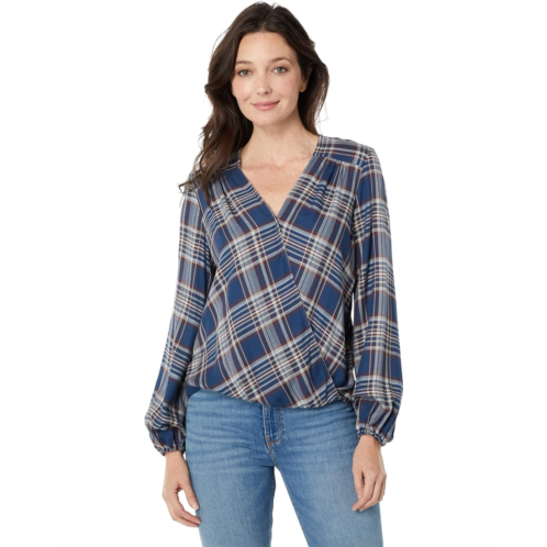 Max Studio Long Sleeve Shirttale Top