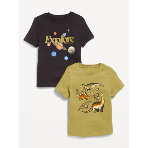 OldNavy Unisex Short-Sleeve Graphic 2-Pack T-Shirt for Toddler