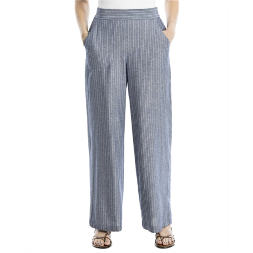 Max Studio striped wide leg pant