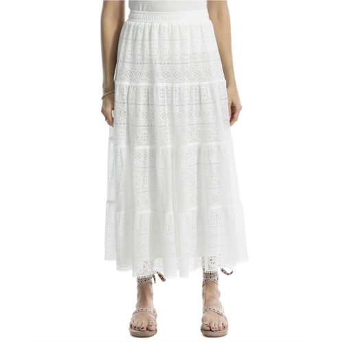 Max Studio tiered maxi skirt