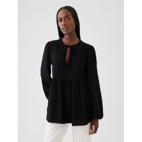 Gap Maternity Nursing Tiered Shirt