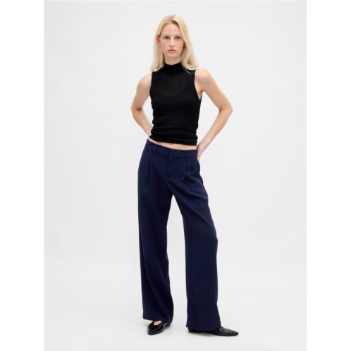 Gap 365 Low Rise Pleated Wide-Leg Trousers