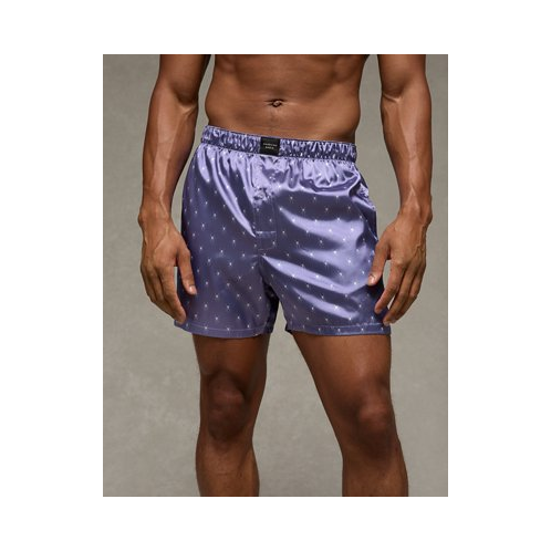 American Eagle AEO Mens Spiders Satin Pocket Boxer Short
