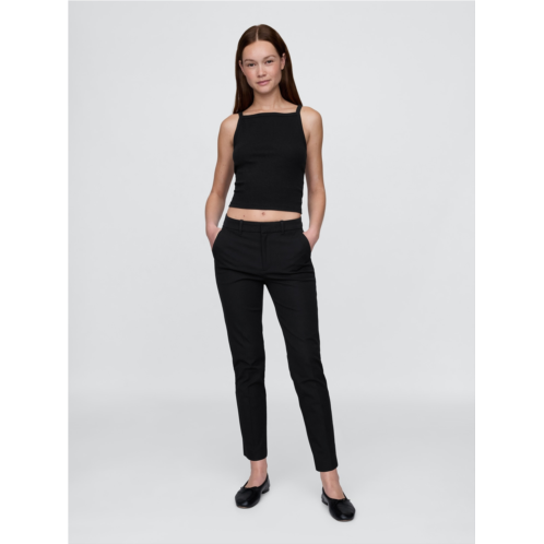 Gap Mid Rise BiStretch Slim Ankle Pants