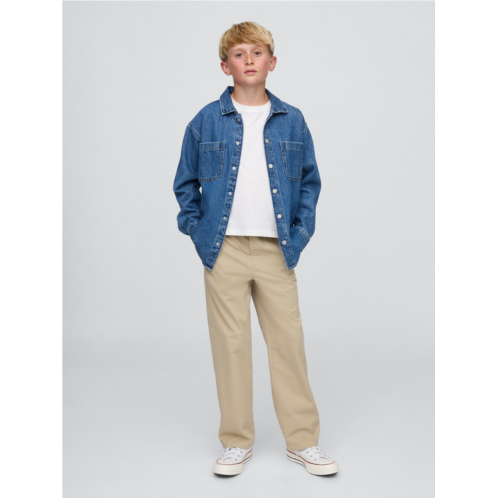 Gap Kids Uniform Relaxed Easy Khakis