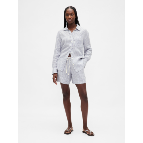 Gap 100% Linen Easy Shorts
