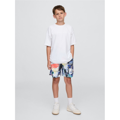 Kids GapFit 6 Recycled Mesh Easy Shorts