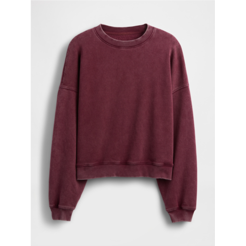 Gap VintageSoft Wedge Crewneck Sweatshirt