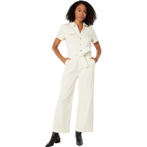 Paige Anessa Puff Sleeve Jumpsuit w/ Self Tie