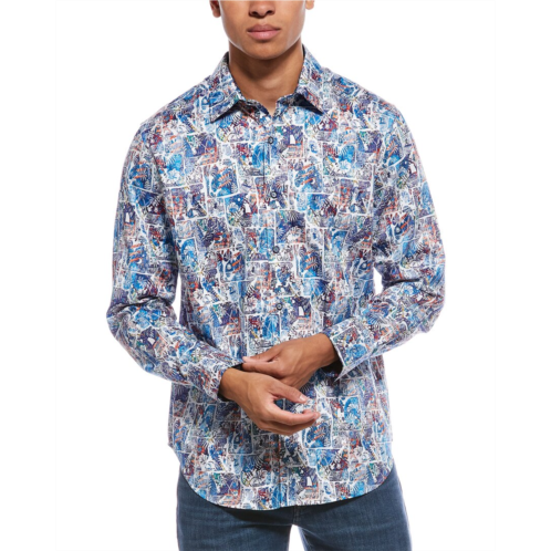Robert Graham elbert classic fit woven shirt