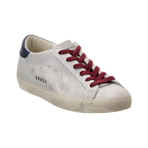 Golden Goose superstar glitter suede sneaker