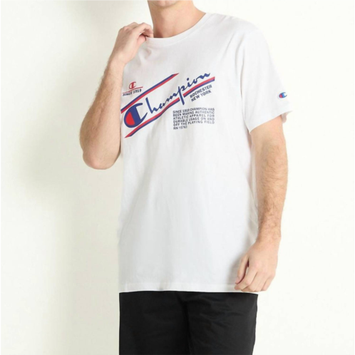 Champion player rochester short sleeve top in white