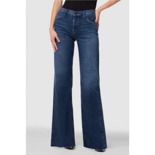 Hudson rosie high-rise wide leg jean in dover