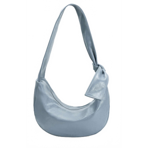 Melie Bianco womens bambi recycled vegan bag in blue