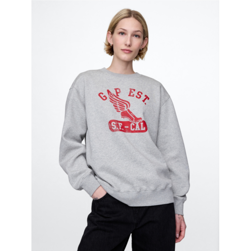 VintageSoft Gap Logo Tunic Sweatshirt