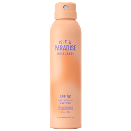 Isle of Paradise Daily Defense Body Mist SPF 50 Sunscreen