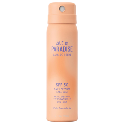 Isle of Paradise Daily Defense Face Mist SPF 50 Sunscreen
