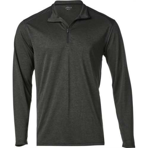 BCG Men?AEoes Turbo Melange Half Zipper Sweatshirt Black