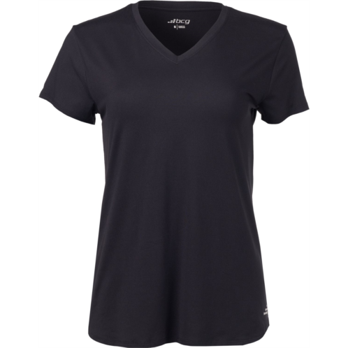 BCG Womens Training V-neck Short Sleeve T-shirt Black