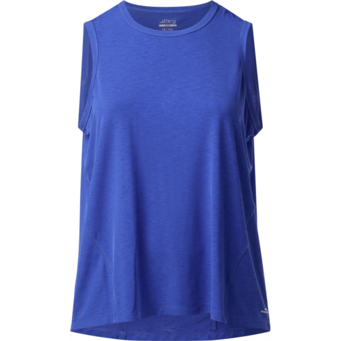 BCG Womens Keyhole Back Plus Size Tank Top Cayenne