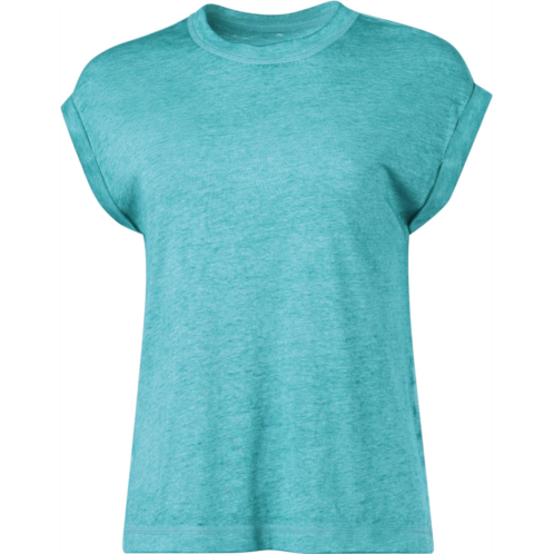 BCG Womens Burnout Hi-Lo T-shirt Caviar