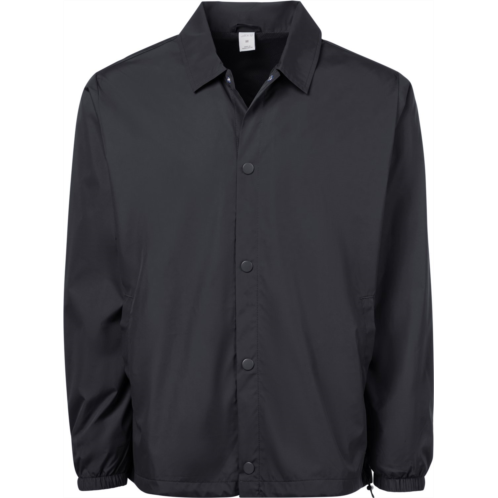 BCG Mens Coaches Woven Jacket Caviar