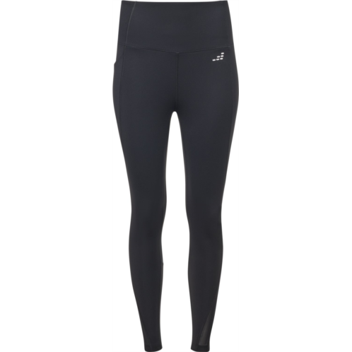 BCG Womens Mesh Piece 7/8 Leggings Caviar