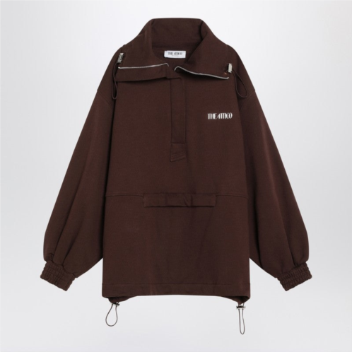 The Attico womens cotton sweatshirt with logo