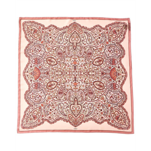 Chloe paisley silk scarf