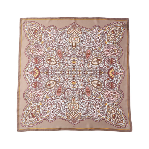 Chloe paisley silk scarf