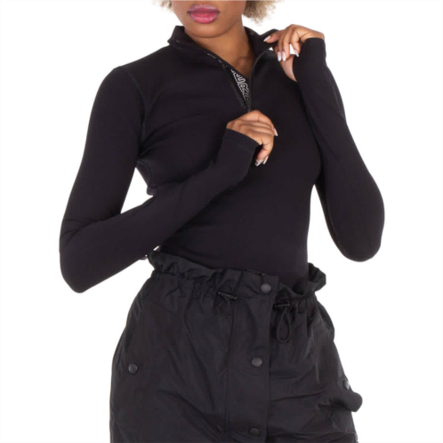 Burberry turtle-neck half-zip straight hem jumper