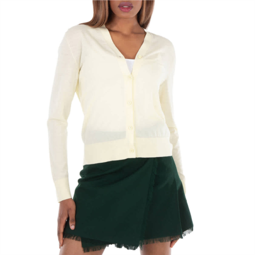 Burberry long sleeve button-up cardigan