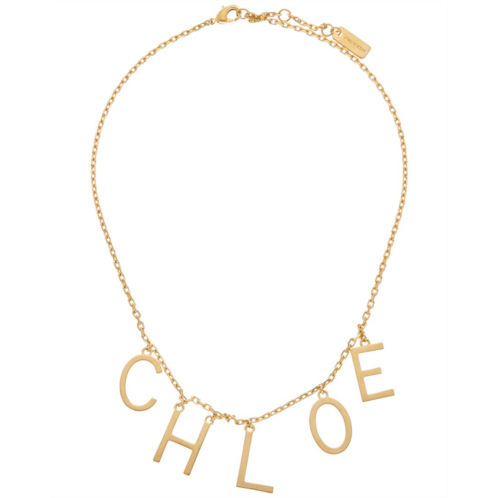 Chloe logo necklace