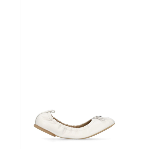 Hogan ivory h684 ballet shoes