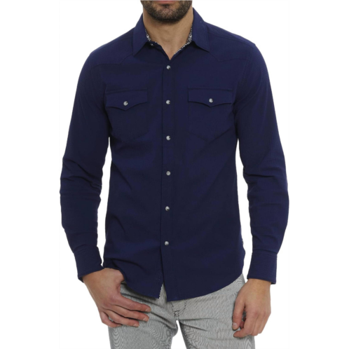 Robert Graham cantina shirt in navy