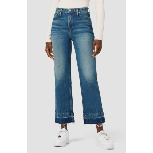 Hudson remi high-rise straight ankle jeans in moon wash