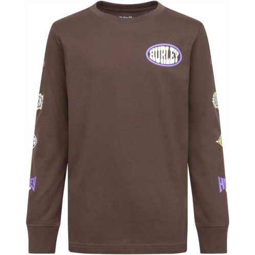 Hurley Kids Badge Long Sleeve Tee (Big Kid)