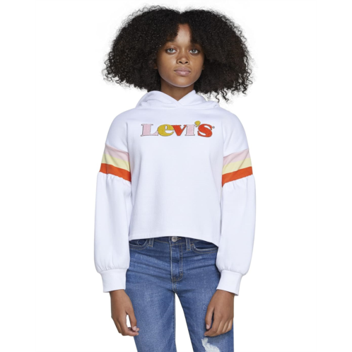 Levi s Kids Full Sleeve High-Rise Hoodie (Big Kids)