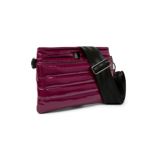 THINK ROYLN bum bag 2.0 medium crossbody / belt bag in glossy berry