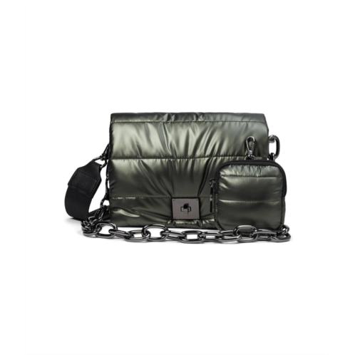 THINK ROYLN womens downtown crossbody bag in pearl olive