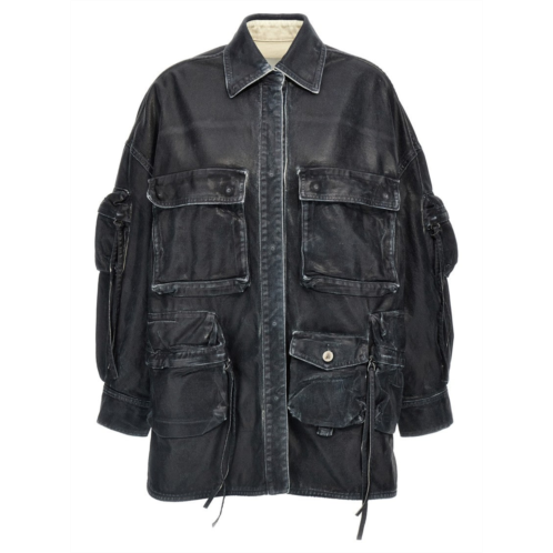 The Attico fern coat