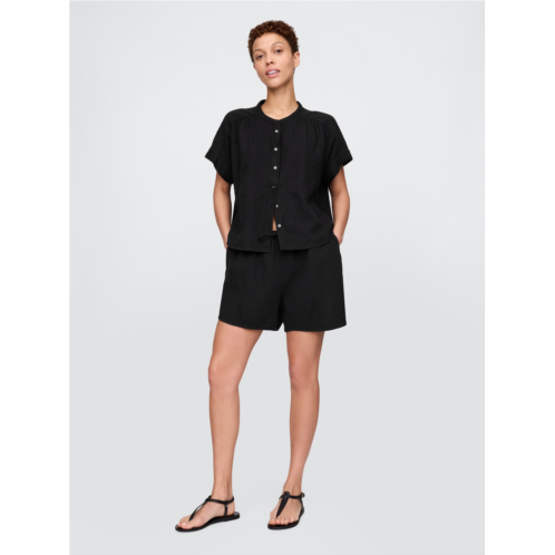 Gap Cotton Gauze Easy Shorts