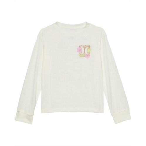 Hurley Kids Floral Long Sleeve Tee (Big Kid)